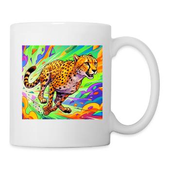 cheetah - Mug - white - Right