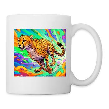 cheetah - Mug - white - Right