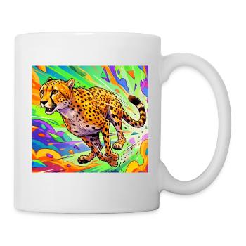 cheetah - Mug - white - Right
