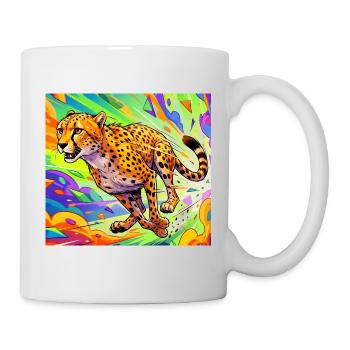 cheetah - Mug - white - Right