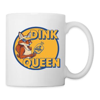 Pickleball Dink Queen Funny Player Love Pickleball - Mug - white - Right