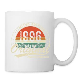 1996 Vintage Cadeau D'anniversaire Homme Femme - Mug blanc - blanc - Droite