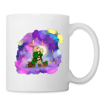Lapin Chercheur Stellaire - Mug blanc - blanc - Droite