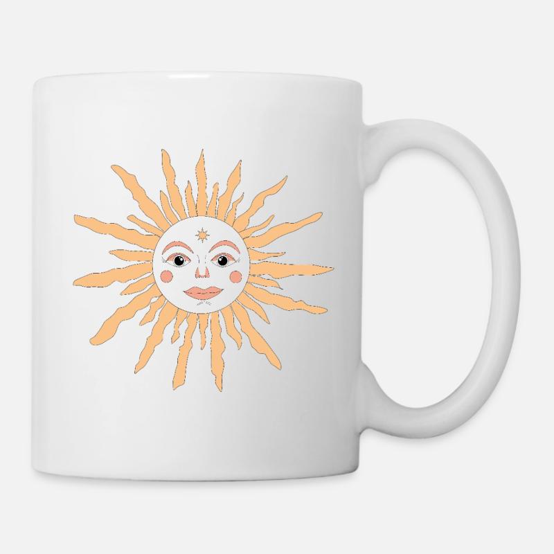 Soleil Céleste - Mug blanc - blanc