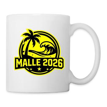 Malle 2026 Beach Palm Trees - Mug - white - Right