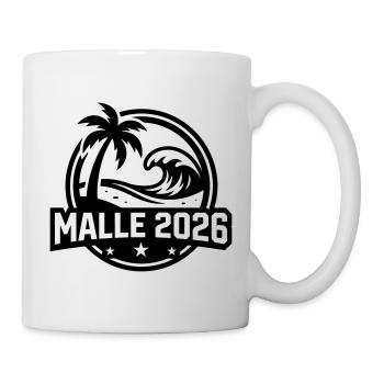 Malle 2026 Beach Palm Trees - Mug - white - Right