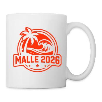 Malle 2026 Beach Palm Trees - Mug - white - Right