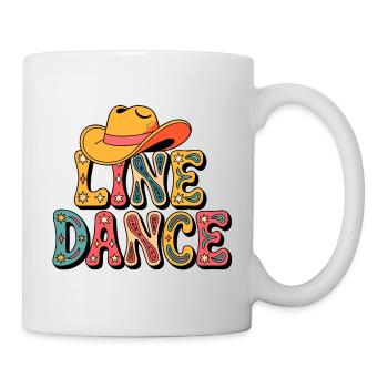 Live Dance Retro - Tasse - Weiß - Rechts