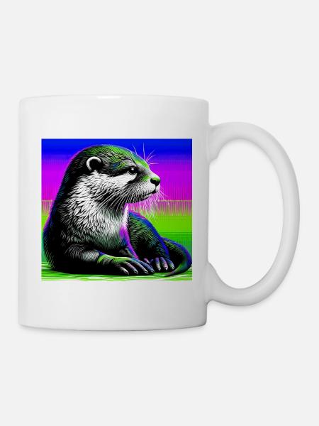 otter - Mug - white