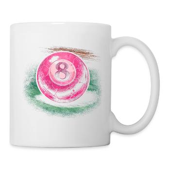 8-Ball Billiards - Mug - white - Right