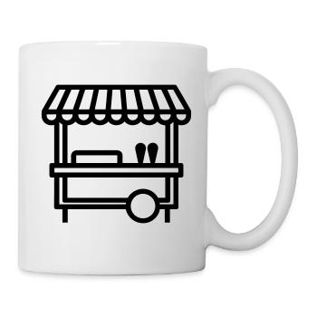 Street food - Mug - white - Right