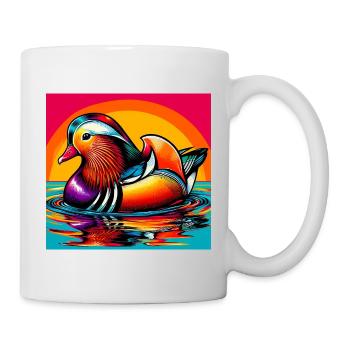 Mandarin duck - Mug - white - Right