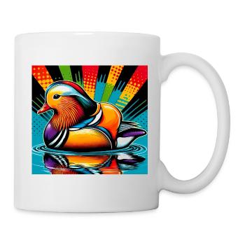Mandarin duck - Mug - white - Right