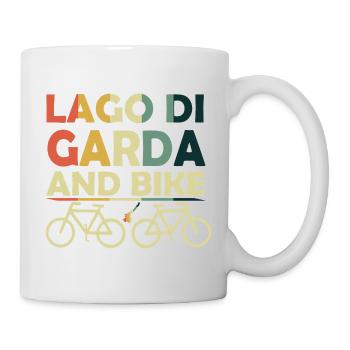 Gardasse and bike - Mug - white - Right