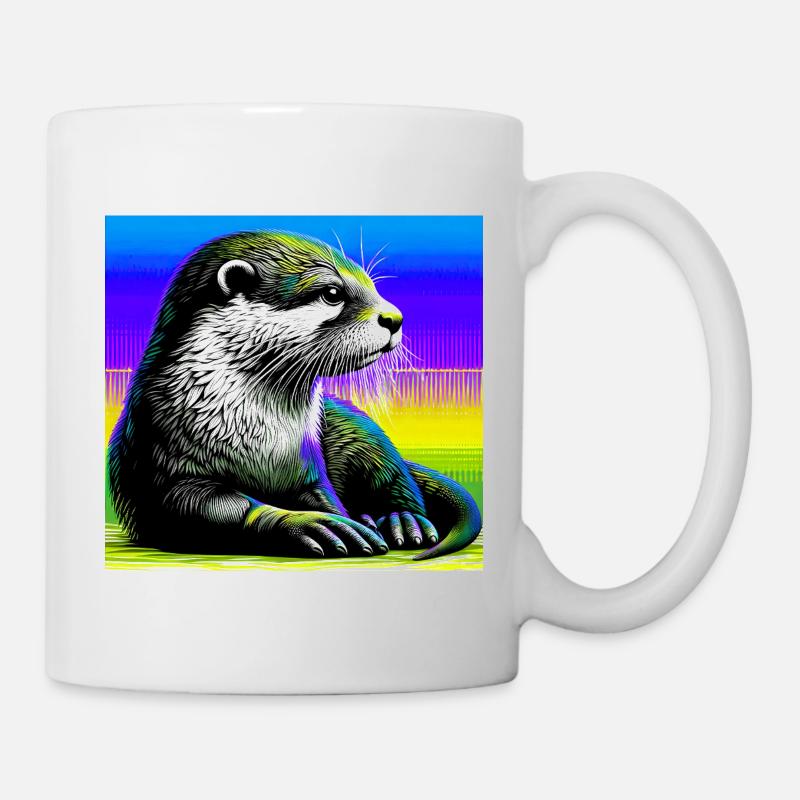 otter - Mug - white