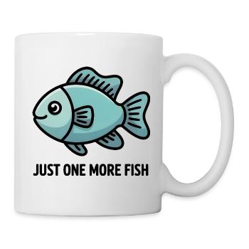 Nur noch ein Geschenk für Fisch-Cartoon-Aquarienliebhaber - Tasse - Weiß - Rechts