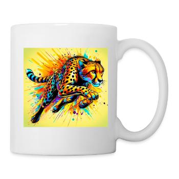 cheetah - Mug - white - Right