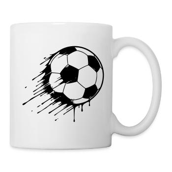 Football Action Graffiti - Mug - white - Right