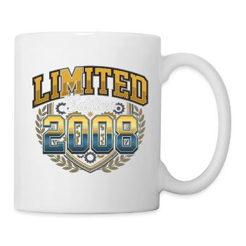 Édition limitée anniversaire 2008 - Mug blanc - blanc - Droite