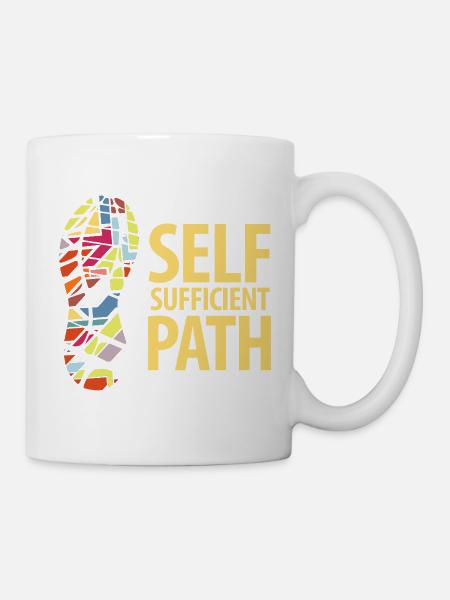  Self Sufficient Path - Mug - white