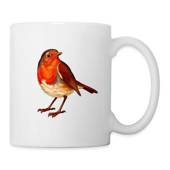 Costumes d’animaux mignons, oiseau chanteur - Mug blanc - blanc - Droite