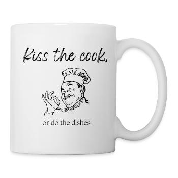 Kiss the Cook - Mug - white - Right