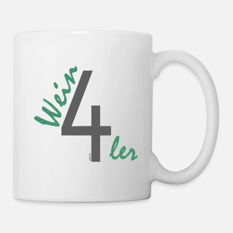 Wein4tler - Tasse - Weiß