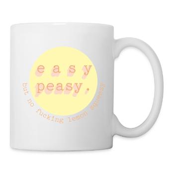 Easy Peasy Zitronen Kreis - Tasse - Weiß - Rechts