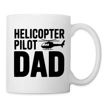 Helicopter Pilot Dad - Mug - white - Right