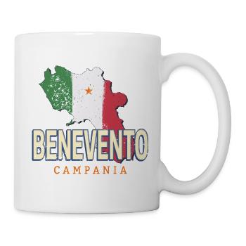 Bénévent en Italie Campanie Vintage Holidays - Mug blanc - blanc - Droite