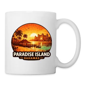 Paradise Island Bahamas Vacation Destination Sunset - Mug - white - Right