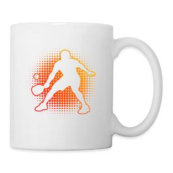 Pickleballspieler Idee für Pickleball Trainer Fans - Tasse - Weiß - Rechts