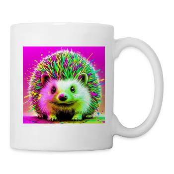 hedgehog - Mug - white - Right