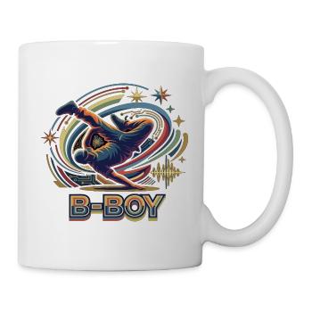 Breakdance B-Boy Hip Hop Streetdance - Mug - white - Right