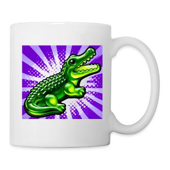 crocodile - Mug - white - Right