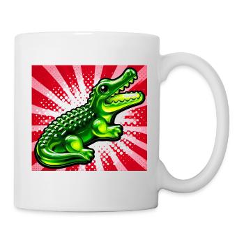 crocodile - Mug - white - Right