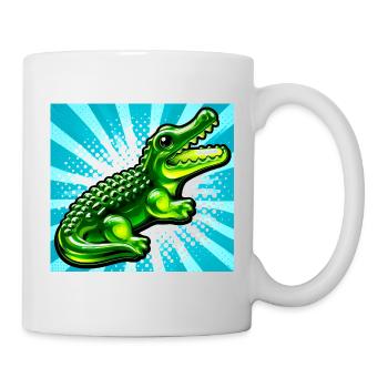 crocodile - Mug - white - Right