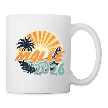 Malle 2026 - Tasse - Weiß - Rechts