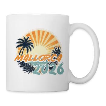 Mallorca 2026 - Tasse - Weiß - Rechts