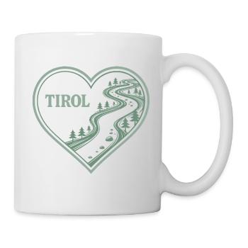 Tyrol Heart Alpine Trail - Mug - white - Right