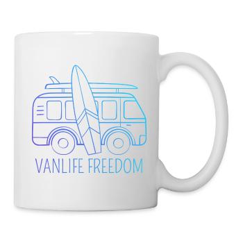Vanlife_Freedom - Mug - white - Right