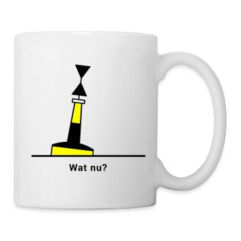 Tonne - Boje Nordsee Segeln Ostsee Maritim - Tasse - Weiß - Rechts