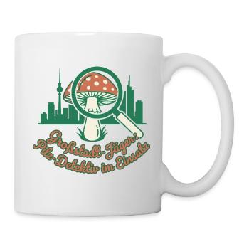 Urban Pilz Detektiv - Tasse - Weiß - Rechts