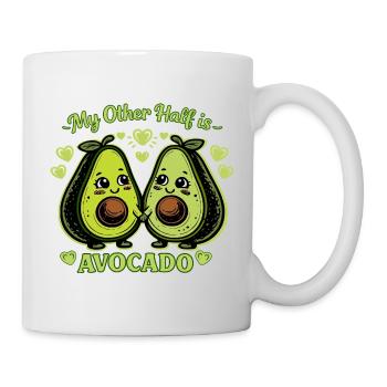 My other half is avocado - Mug - white - Right
