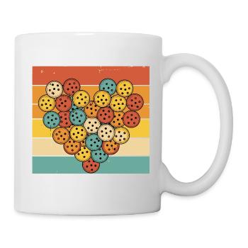 Pickleball-lustiger Spieler liebt Pickleball-Platz - Tasse - Weiß - Rechts