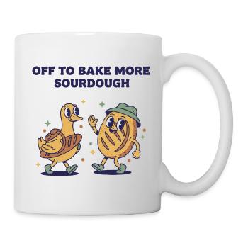 Nouvelle période de la pâtisserie au pain au levain - Mug blanc - blanc - Droite