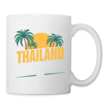 Équipage de la fête en Thaïlande - Mug blanc - blanc - Droite