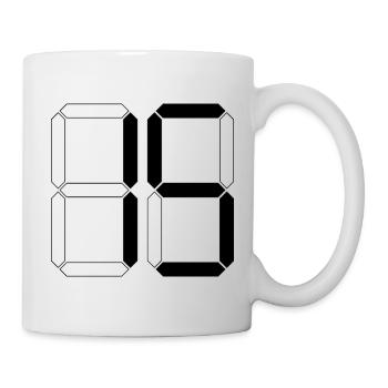 NUMBER 15 Fifteen Birthday Gift Digital - Mug - white - Right