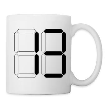 NUMBER 13 Thirteen Birthday Gift Digital - Mug - white - Right