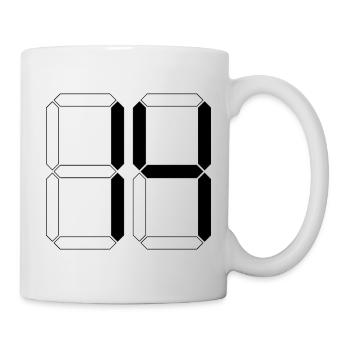 NUMBER 14 Fourteen Birthday Gift Digital - Mug - white - Right